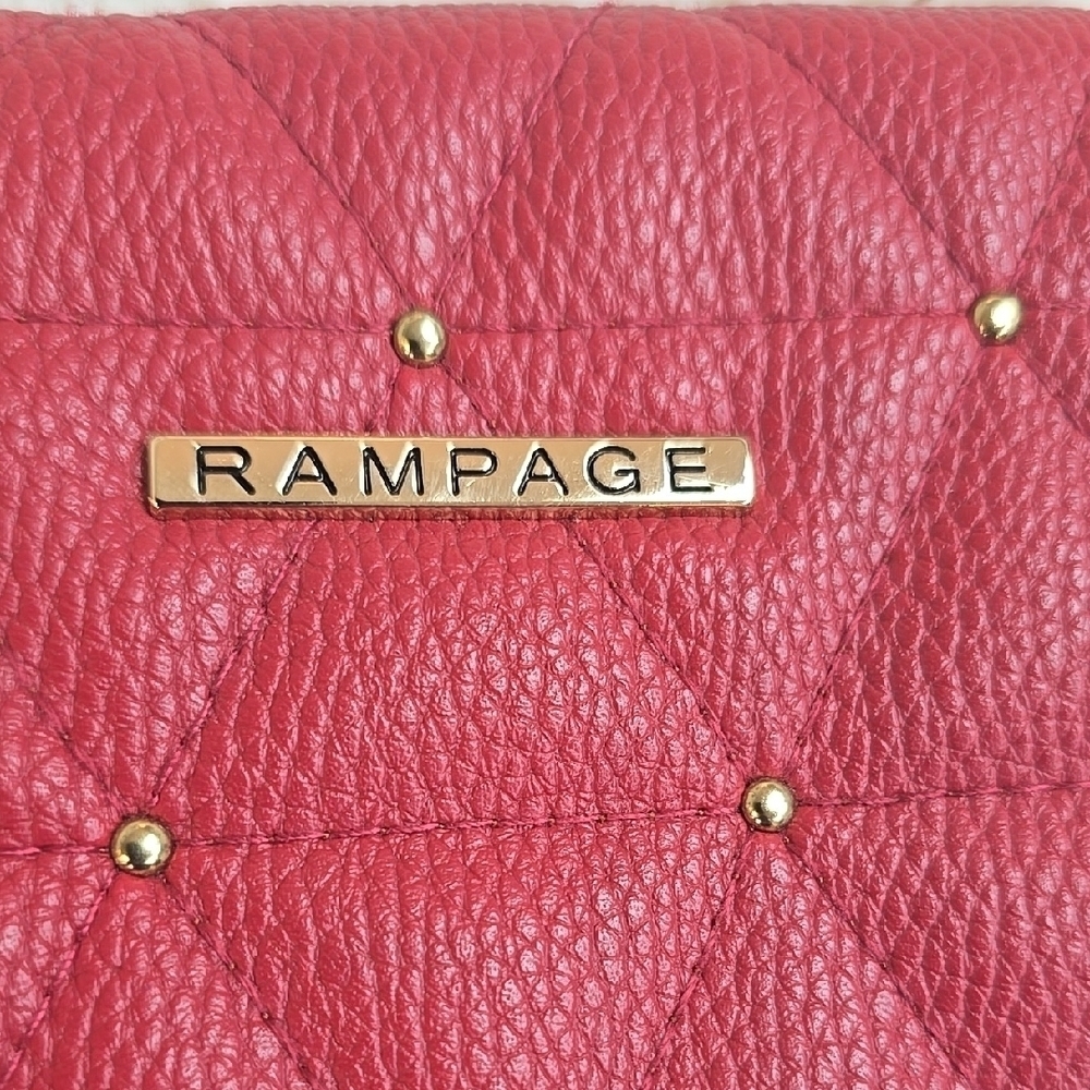 Kate Spade Red Quilted Crossbody Bag with Gold Details - Picture 3 of 9